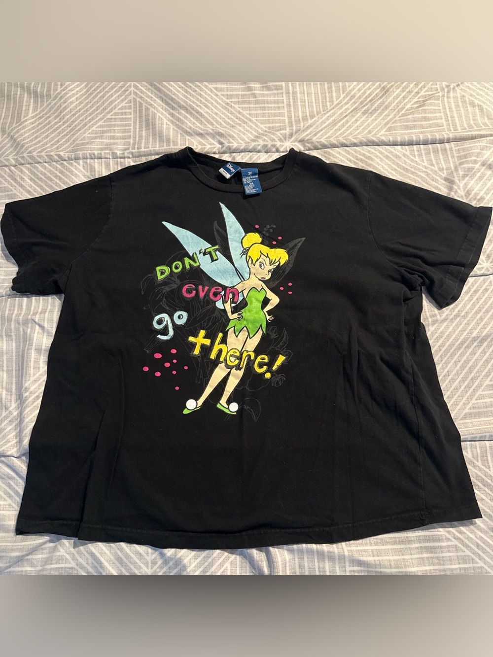 Disney Vintage Tinkerbell Graphic Tee 

( Fits XL )